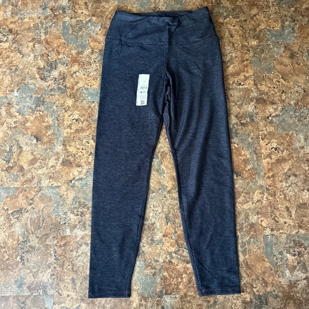 No Boundaries Ankle Leggings Womens Size Medium (8-10) Blue Denim Look Stretchy